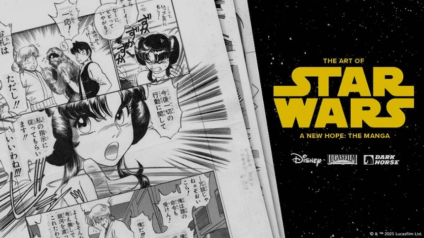 Dark Horse publicara arte original do primeiro manga de Star Wars