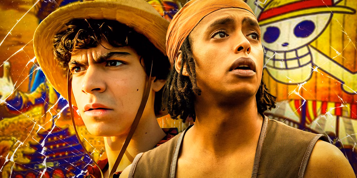 usopp and luffy from one piece live action