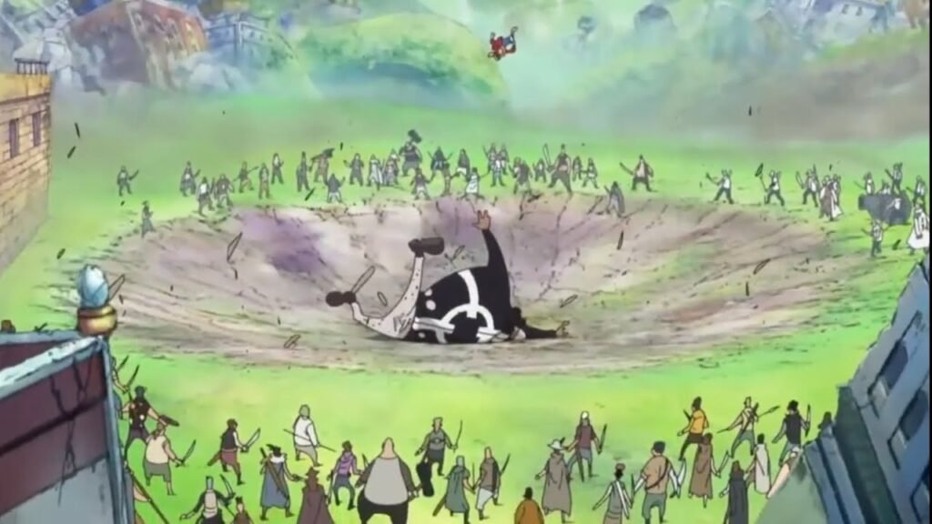 Arco Ilha dos Tritões One Piece 3 Luffy vs Pacifista